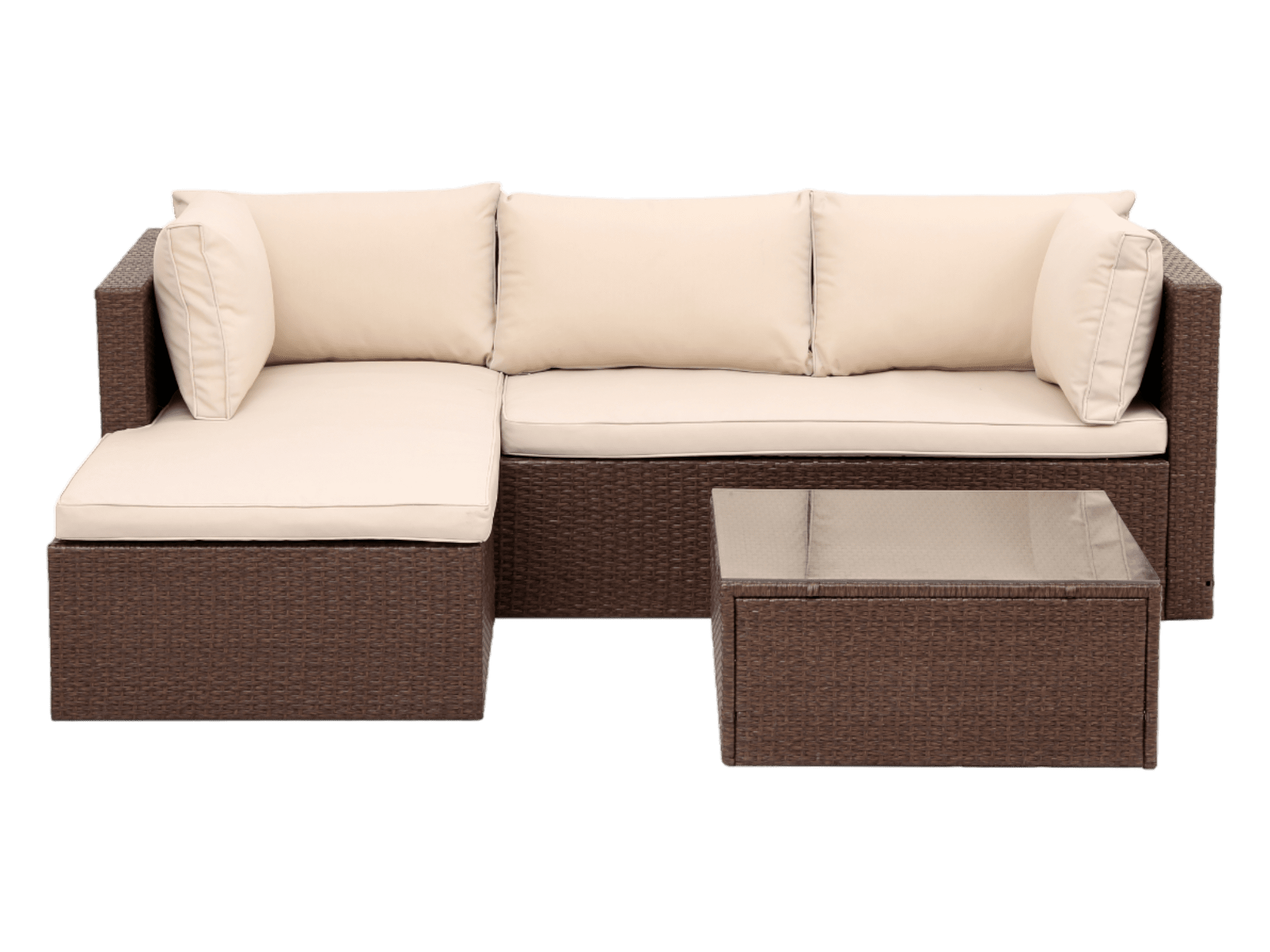 Sofa 3Pcs #color_Beige