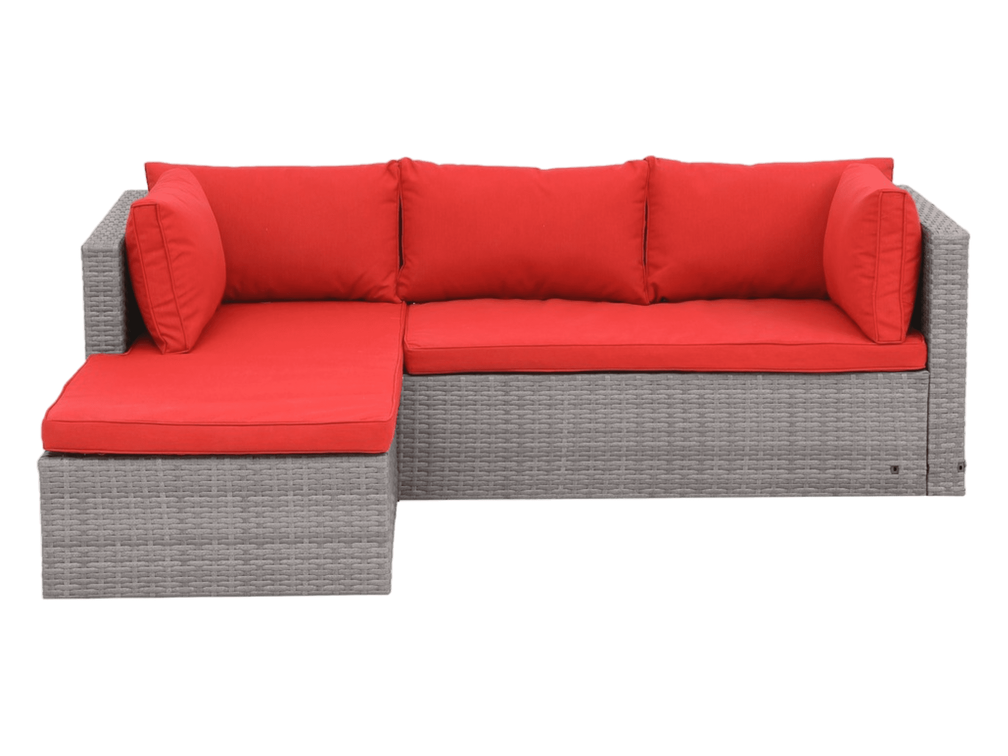 Sofa 3Pcs #color_Red