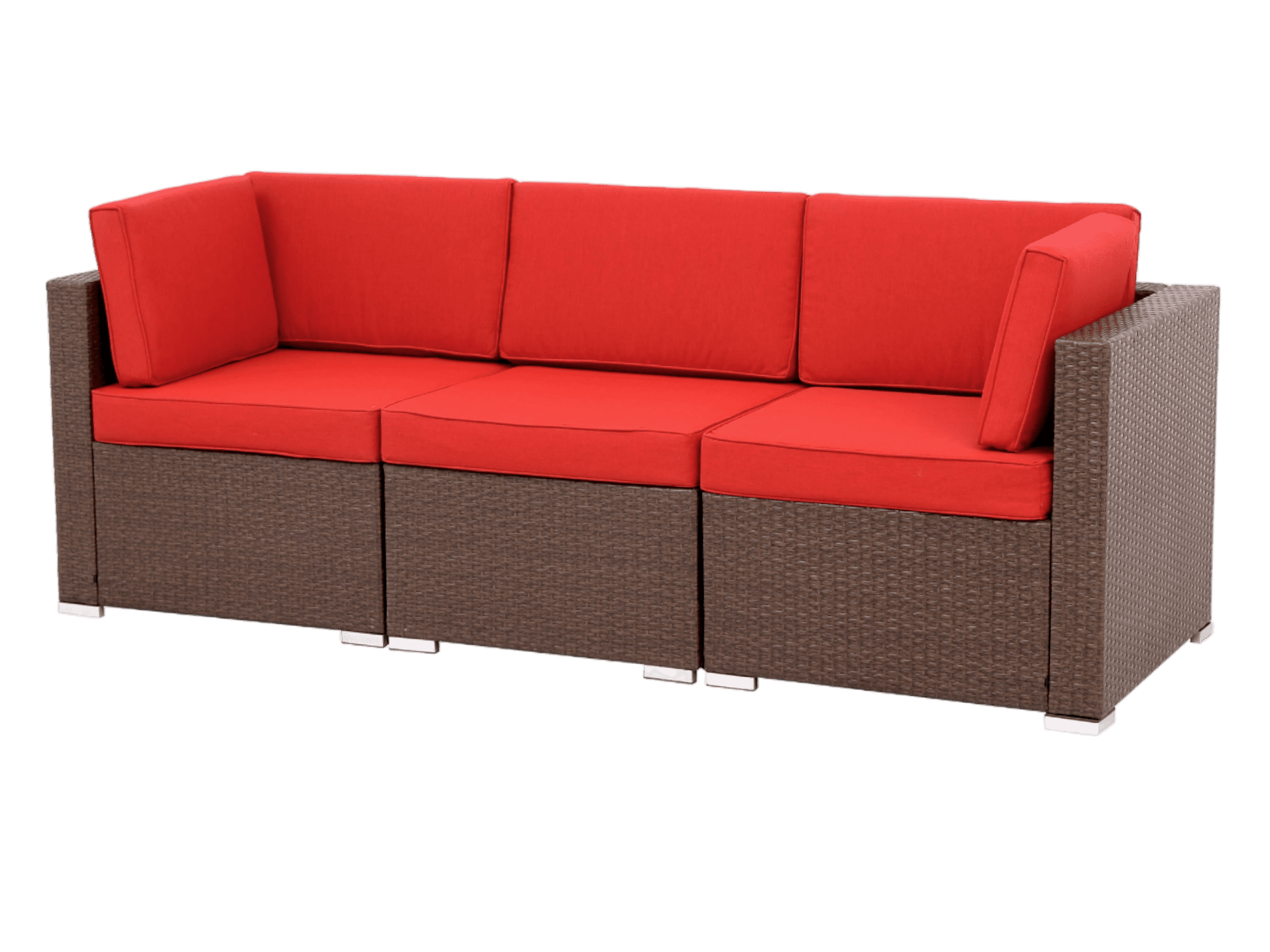 Sofa 5Pcs #color_Red